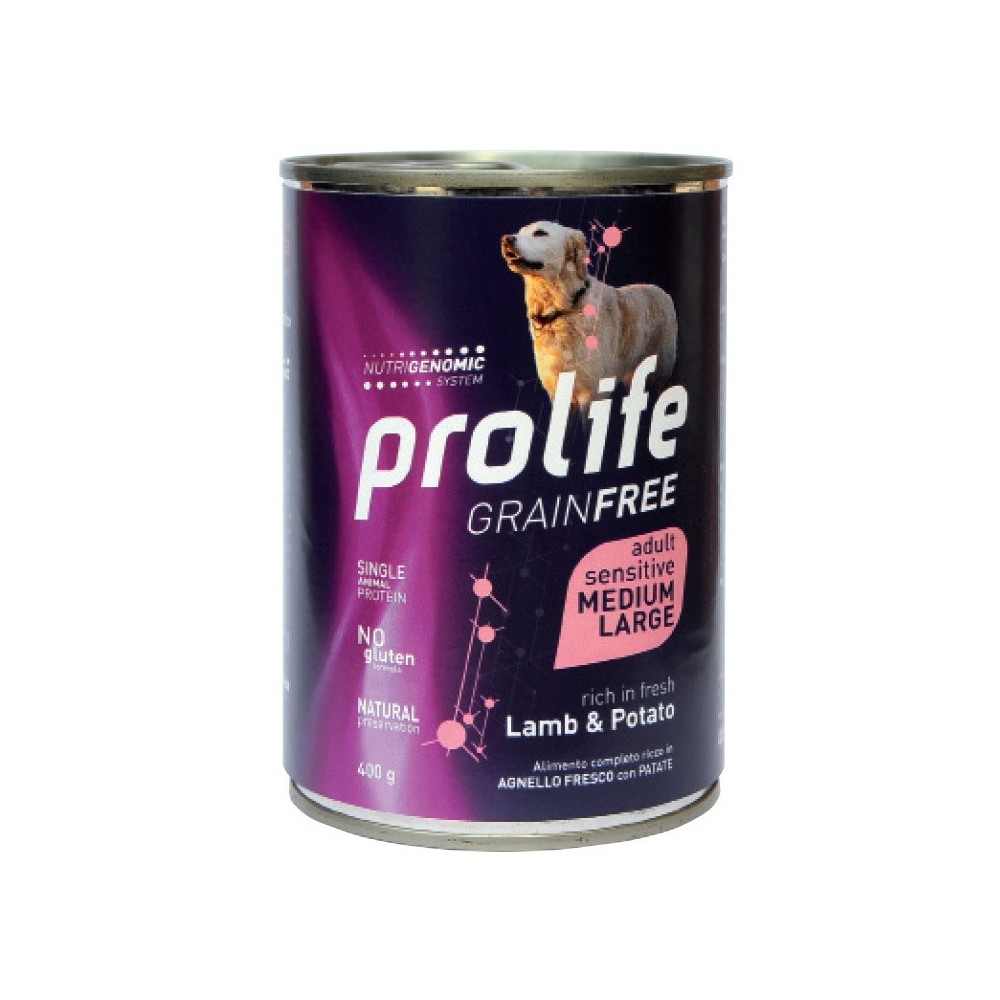 PROLIFE DOG GRAIN FREE ADULT LAMB&POTATO