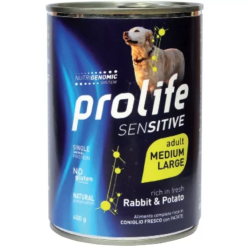 PROLIFE DOG SENSITIVE ADULT RABBIT&POTAT