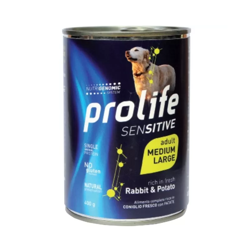 PROLIFE DOG SENSITIVE ADULT RABBIT&POTAT