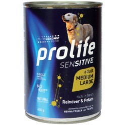 PROLIFE DOG SENSITIVE ADULT REINDEER&POT