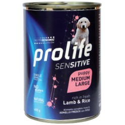 PROLIFE DOG SENSITIVE PUPPY LAMB&RICE ME