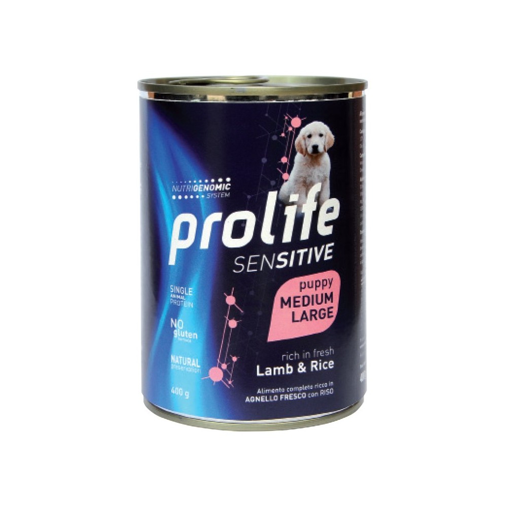 PROLIFE DOG SENSITIVE PUPPY LAMB&RICE ME