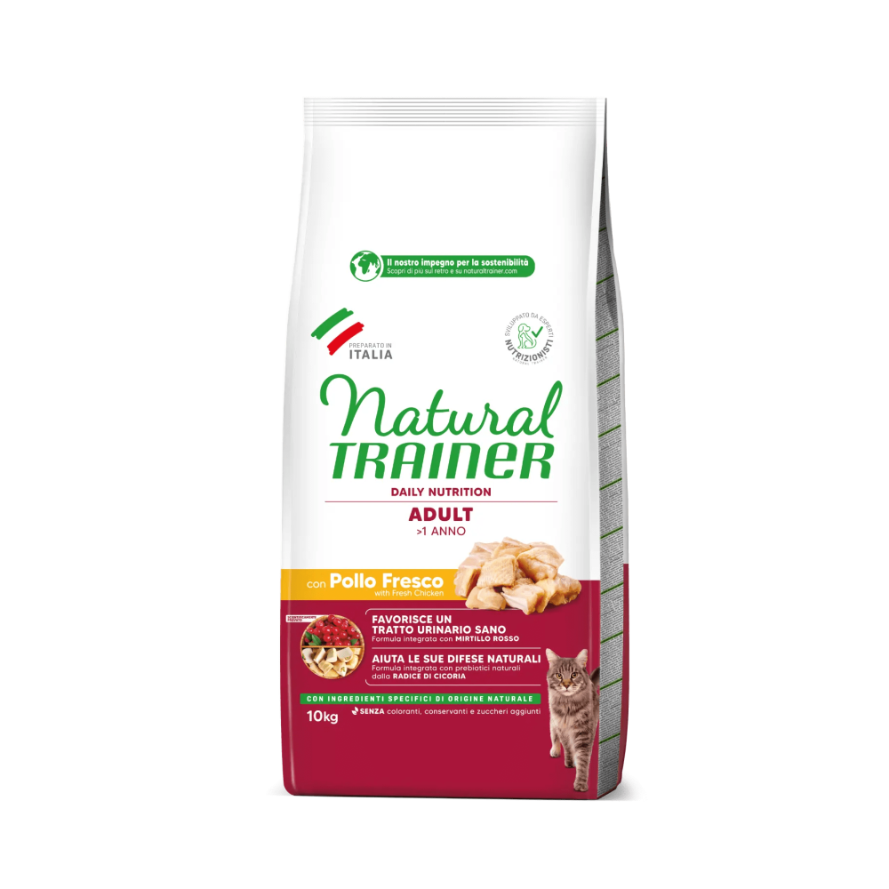 Natural Trainer Cat Adult Chicken 1,5kg | Gatto Adulto