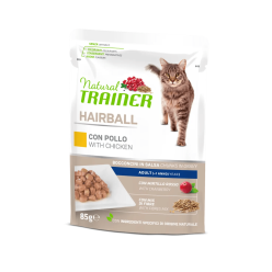 Natural Trainer Cat Hairball Chicken 300gr | Controlo Bolle di Pelo