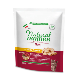 NATURAL TRAINER CAT AD. CHICKEN 300 GR New