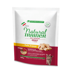 NATURAL TRAINER CAT AD. CHICKEN 300 GR New