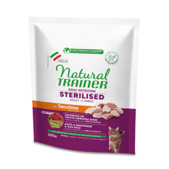 Natural Trainer Cat Sterilised Turkey 300gr | Gatti Castrati