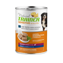 Natural Trainer Sens. M/M Adult Trota 400gr | Senza Glutine