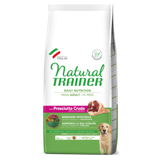 NATURAL TRAINER  MEDIUM ADULT PROSCIUTTO 12 KG