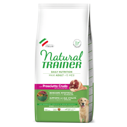 NATURAL TRAINER  MEDIUM ADULT PROSCIUTTO 12 KG