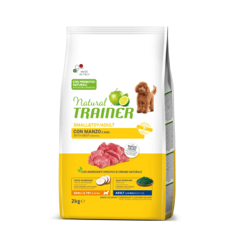 Natural Trainer Small Toy Adult Manzo 2kg | Cane Taglia Piccola