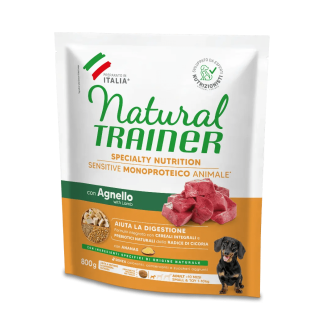 Natural Trainer Sensitive Mini Adult Agnello 800gr | Senza Glutine