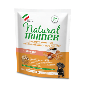 NATURAL TRAINER SENSITIVE N/Gluten MINI ADULT SALMON 800 GR