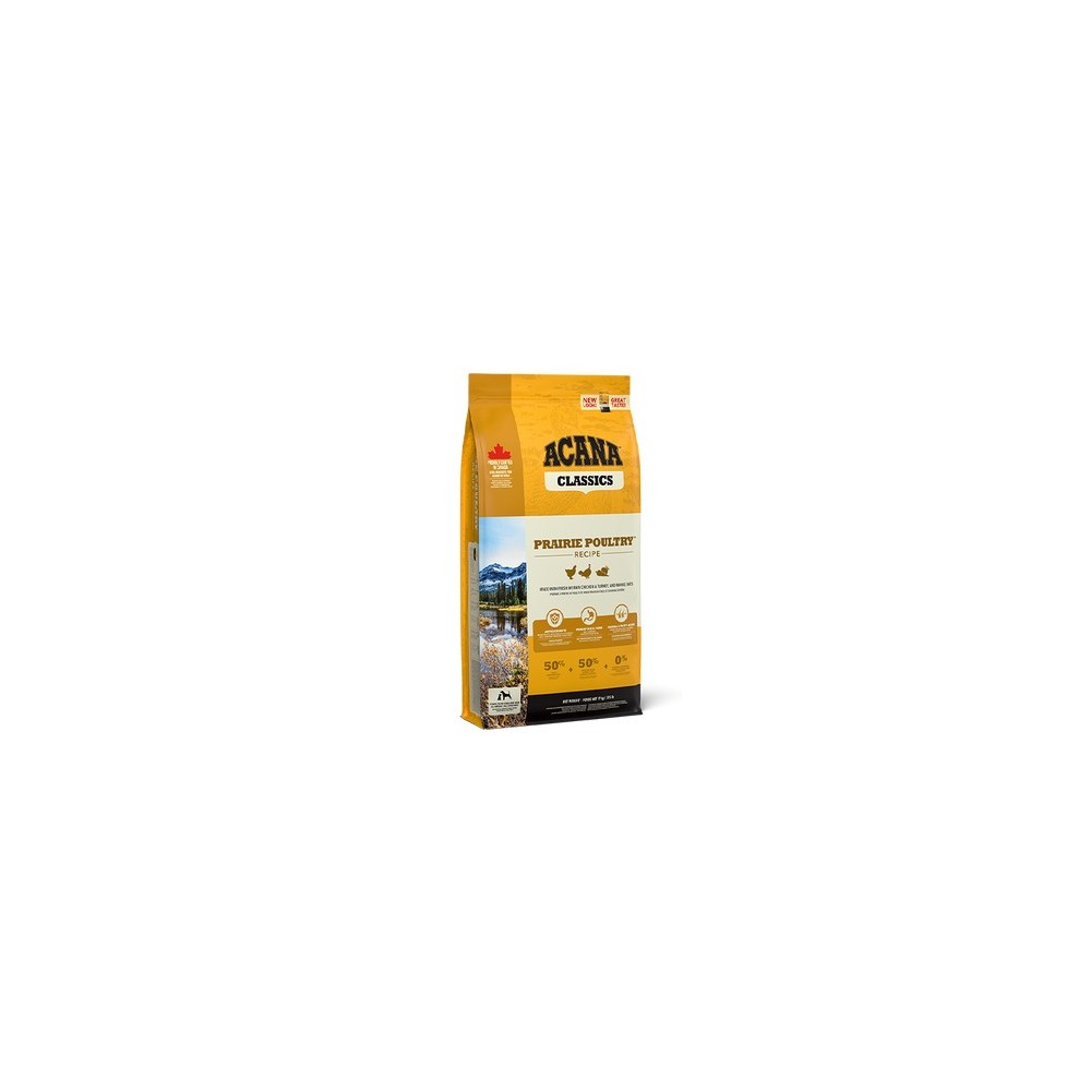 Acana Classic Prairie Poultry 9.7kg | Crocchette per Cani