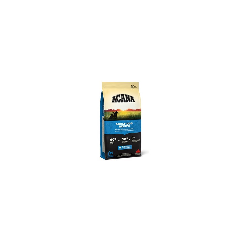 Acana Dog Adult Recipe Pollo 11.4kg | Alimento Secco per Cani
