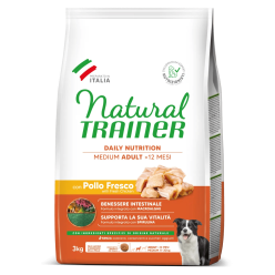 NATURAL TRAINER MEDIUM ADULT POLLO 3 KG