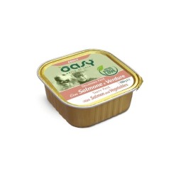 Oasy Delizioso Salmone e Verdure 150gr | Umido per Cani
