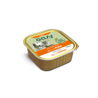 Oasy Delizioso Paté Pollo 150gr | Umido per Cani Adulti