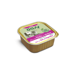 Oasy Delizioso Vitello e Verdure 150gr | Paté per Cani