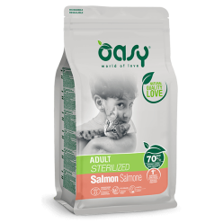 Oasy Sterilized Salmone 1.5kg | Gatti Castrati