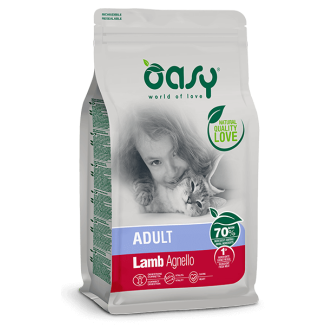 Oasy Adult Agnello 1.5kg | Crocchette Grain Free per Gatti