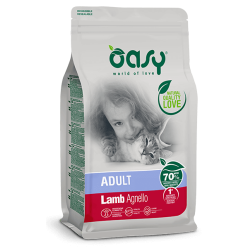 Oasy Adult Agnello 1.5kg | Crocchette Grain Free per Gatti