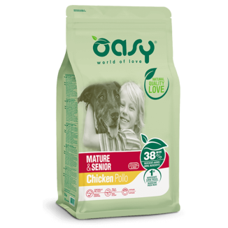 Oasy Mature Senior Pollo 3kg | Per Cani Anziani