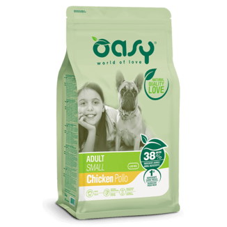 Oasy Adult Small Pollo 3kg | Crocchette per Cani Piccoli