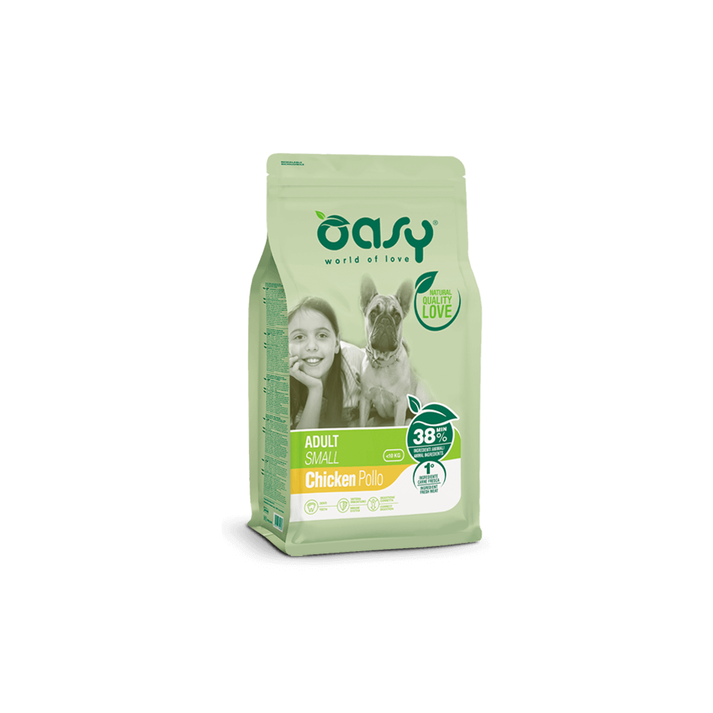 Oasy Dry Dog - ADULT Small 1 Kg (6pz)