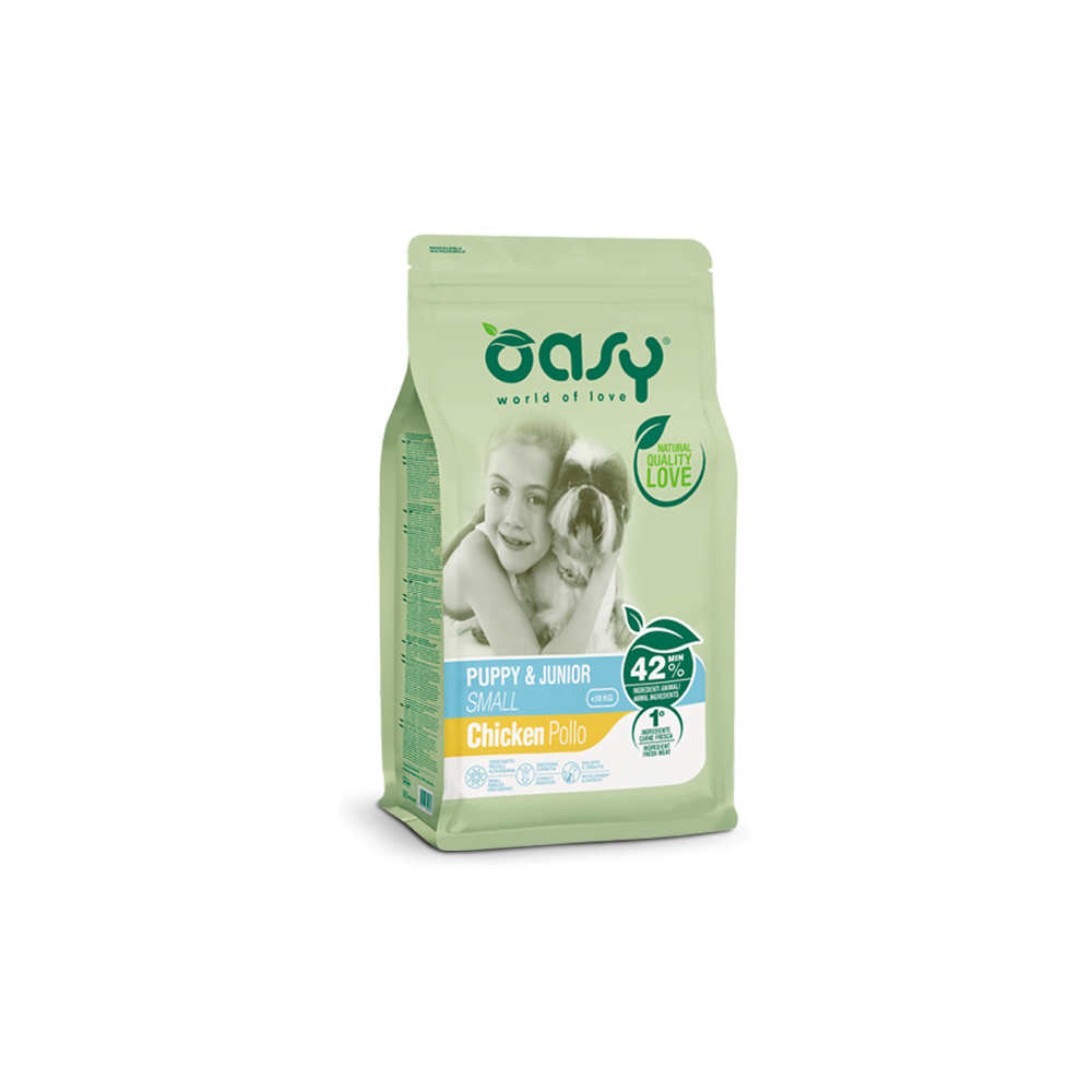 Oasy Dry Dog - PUPPY & JUNIOR Small 3 Kg