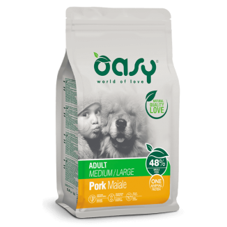 Oasy OAP Maiale 400gr | Umido Premium per Cani