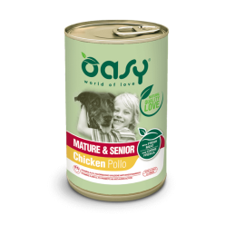 Oasy Lifestage Mature 400gr | Umido per Cani Anziani