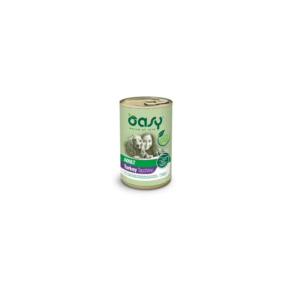Oasy Lifestage Tacchino 400gr | Umido Ipoallergenico