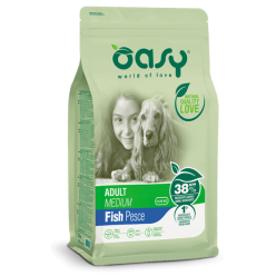 Oasy Medium Pesce 12kg | Crocchette con Omega 3