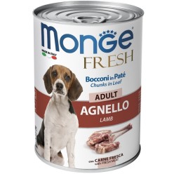 MONGE FRESH BOCCONI ADULT AGNELLO 400GR