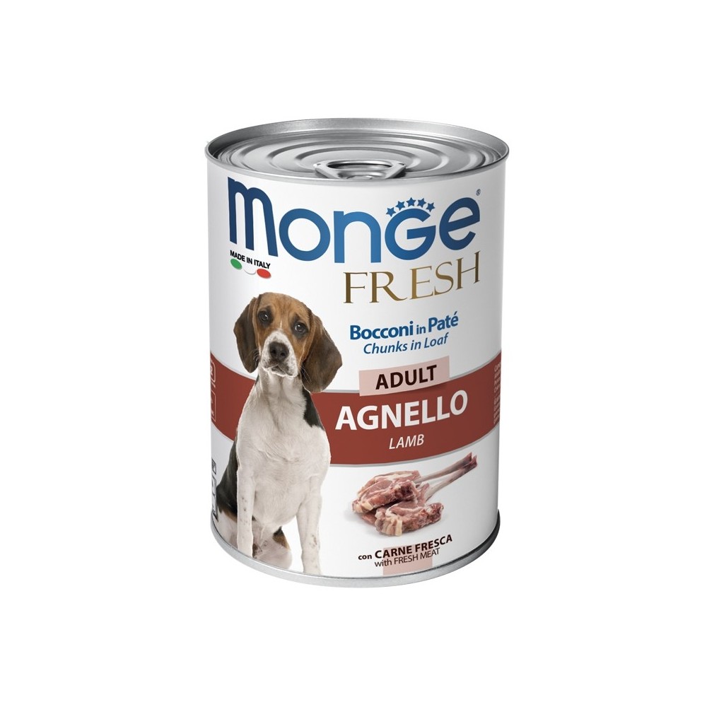 Monge Fresch Bocconcini Adult Agnello 400gr | Alimento Umido