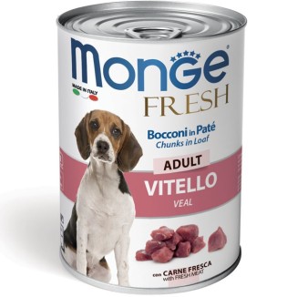 Monge Fresch Adult Vitello 400gr | Alimento Umido
