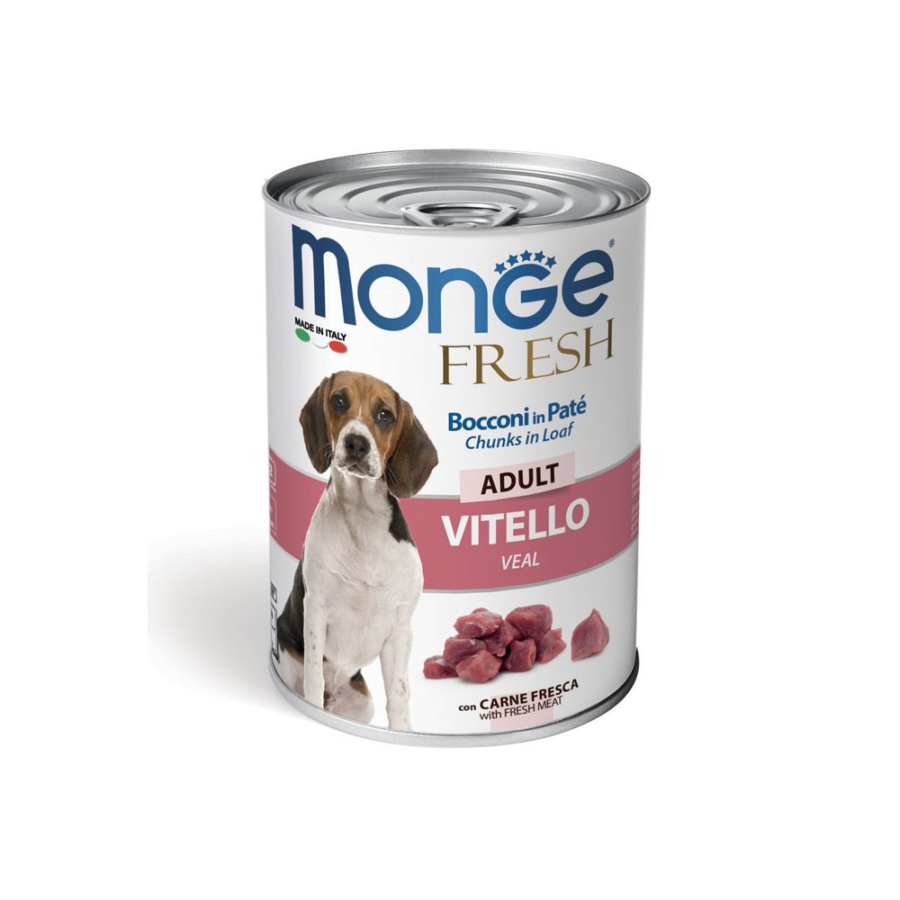 Monge Fresch Adult Vitello 400gr | Alimento Umido