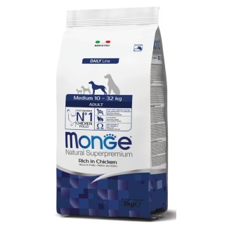 Monge Medium Adult Pollo 12kg | Cane Taglia Media