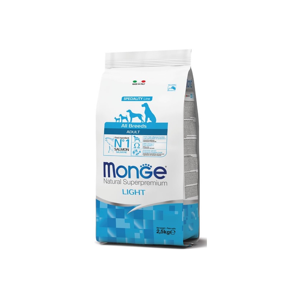 Monge All Breed Salmone Riso Monoproteico 2.5kg | Tutte le Razze
