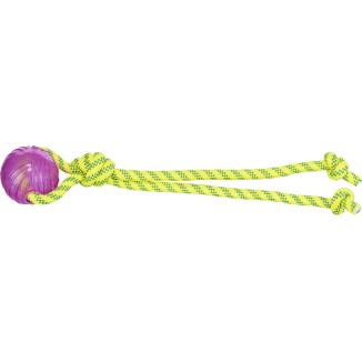 Trixie Aqua Toy Corda con Palla Intrecciata | Gioco Acquatico per Cani