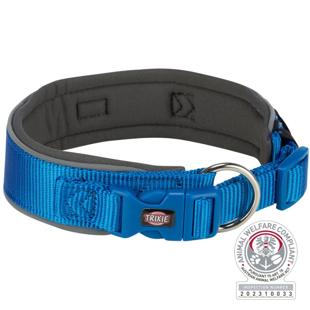 TRIXIE PREMIUM COLLARE Blu 15-25cm/10mm | Taglia XS