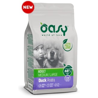 Oasy OAP Medium/Large Anatra 12kg | Crocchette per Cani Attivi