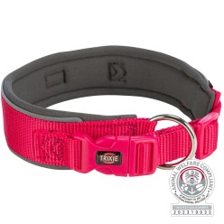 TRIXIE PREMIUM COLLARE,M-L:35-55cm/20mm,CORALLO