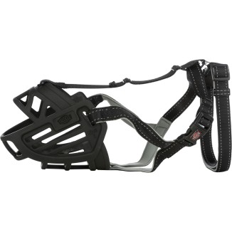 Trixie Museruola Flex Muzzle in Gomma Taglia L-XL | Per Cani Grandi