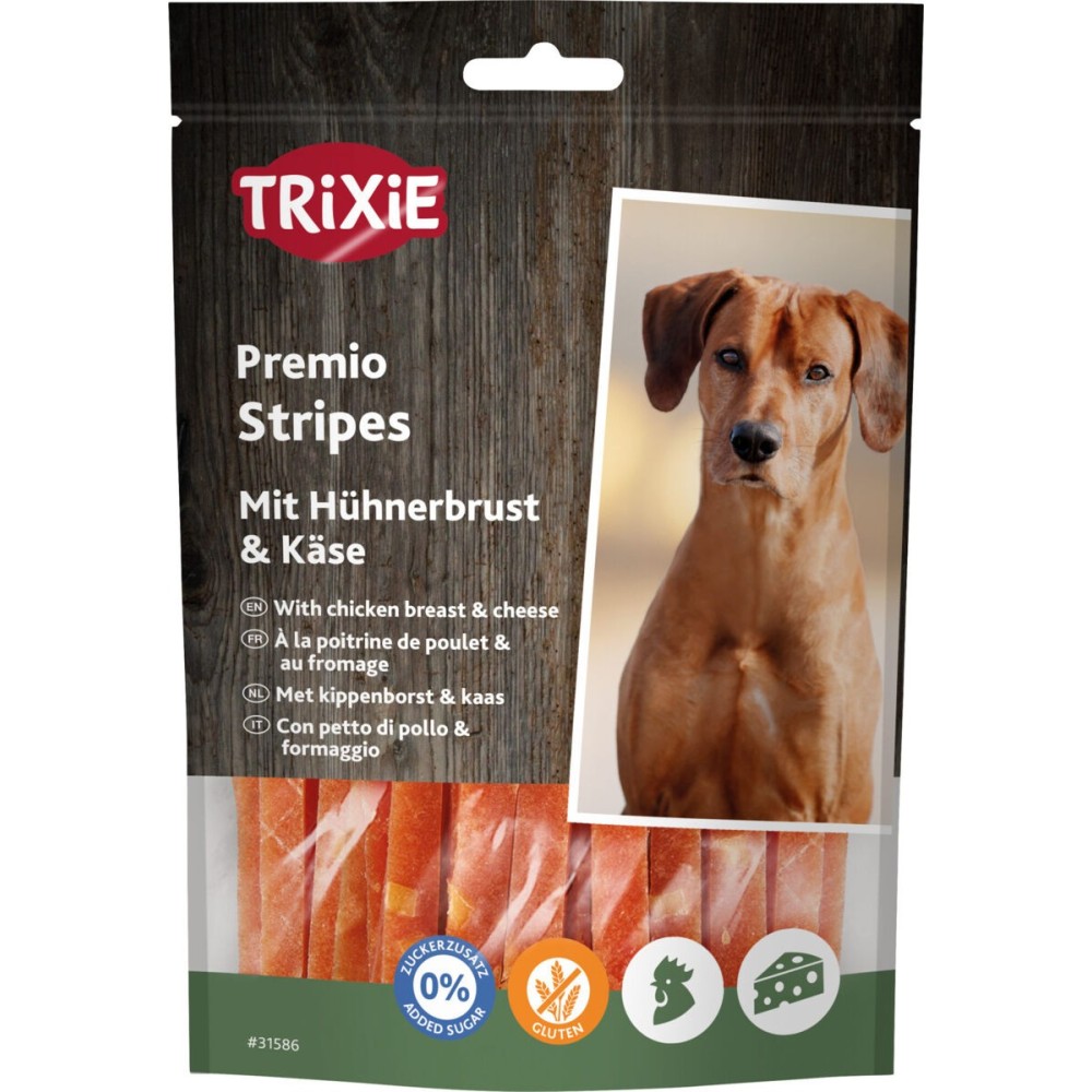 Trixie Premio Stripes Pollo e Formaggio 100gr | Snack per Cani