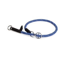 CAMON Collare Strangolo a Corda Blu 10x700mm | Addestramento