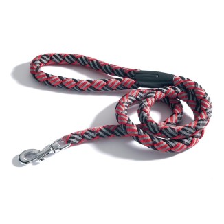 Camon Guinzaglio Addestramento Reflex Bicolore 15x1950mm Rosso | Per Allenamento Cani