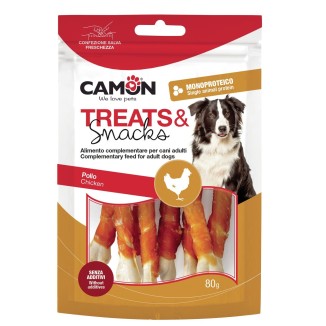 CAMON Chicken & Bones 300g | Snack Dentali per Cani