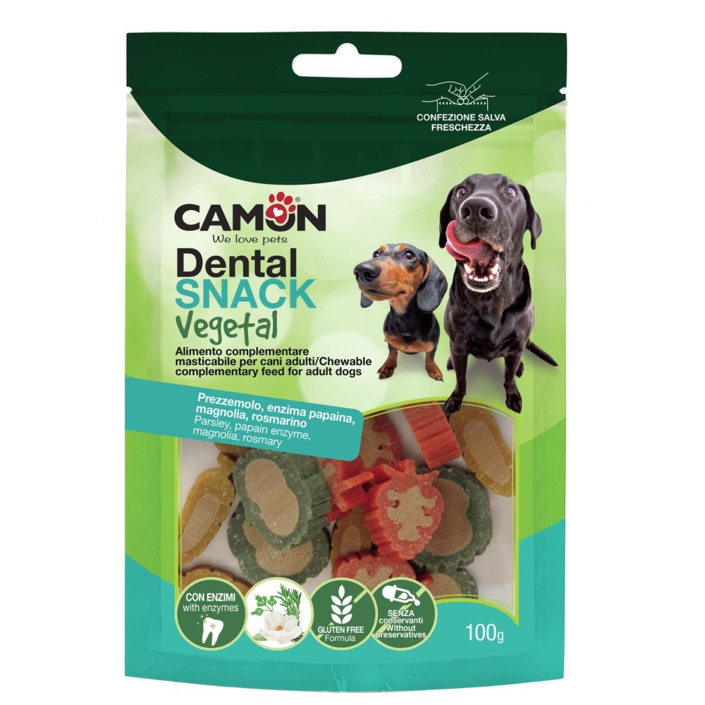 CAMON Enzybites 14 Pezzi 100gr | Snack Digestivi per Cani